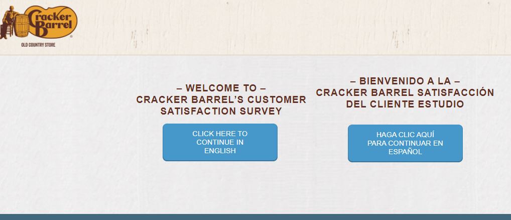 Crackerbarrel-survey