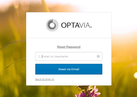 reset optavia connect login password